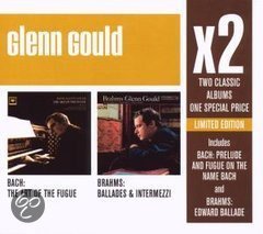 Glenn Gould - Bach/The Art Of The Fugue/Brahms/Ballades & Intermezzi ( 2 CD) (Nieuw/Gesealed) - 1