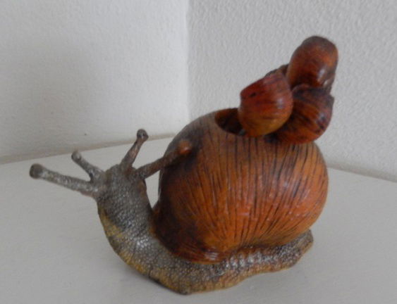 Kunststof slak met cocktailprikkers - Afbeelding 3