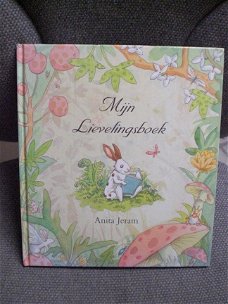 Mijn lievelingsboek  Anita Jeram  Hard kaft Naam weggehaald, verder nieuwstaat.