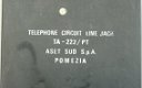Telephone Circuit Line Jack, type: TA-222/PT, US Army, jaren'60/'70.(Nr.1) - 2 - Thumbnail