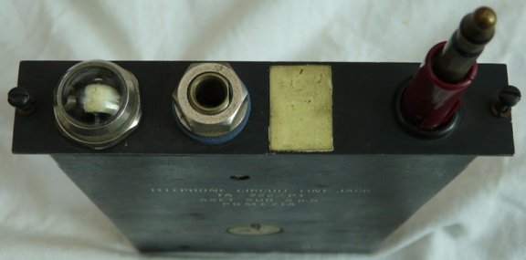 Telephone Circuit Line Jack, type: TA-222/PT, US Army, jaren'60/'70.(Nr.1) - 4