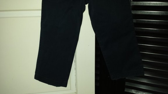 McGregor donker blauwe broek 5 pocket pantalon maat 128 - 4