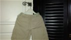 Piom Bino beige 3/4 broek skater met stoere zakken maat 128 - 3 - Thumbnail