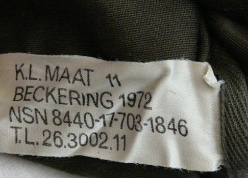 Handschoenen / Overwanten, Gevechts, Koninklijke Landmacht, maat: 11, 1972.(Nr.1) - 4