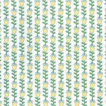 NIEUW vel scrappapier Whimsy 20 Flower Stripes van DCWV - 1