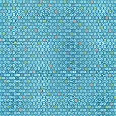 NIEUW vel scrappapier Whimsy 24 Little Flowers van DCWV