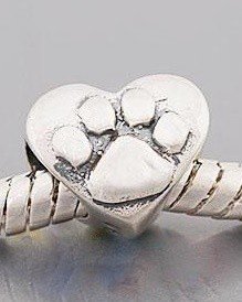 Zilveren Pandora Style bedel Hondenpootjes voor alle merken - 5