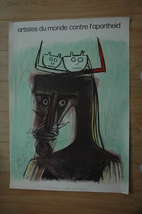 Lam,Wilfredo - Artistes du monde contre l'apartheid - nr. 1