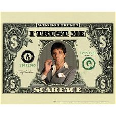 Scarface Dollar prints bij Stichting Superwens!