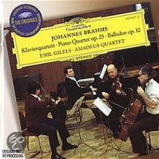 Johannes Brahms - Piano Quartet 1/4 Ballades (Nieuw)