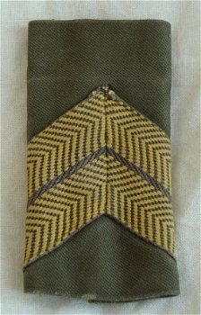 Rang Onderscheiding, Gevechtstenue, Korporaal 1e Klasse, Koninklijke Landmacht, jaren'70/'80.(Nr.1) - 2