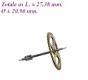 === Ankerwiel = Franse pendule = oud === 26299 - 1 - Thumbnail