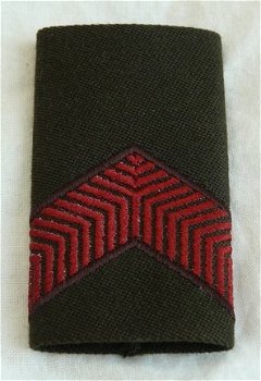 Rang Onderscheiding, Blouse, Soldaat 2e Klasse, Koninklijke Landmacht, 1984-2000.(Nr.3) - 1
