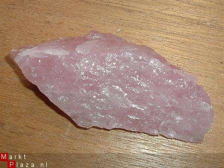 #1 Namibia Roze Kwarts Rosa quartz - 1