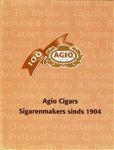 AGIO sigarenmakers sinds 1904