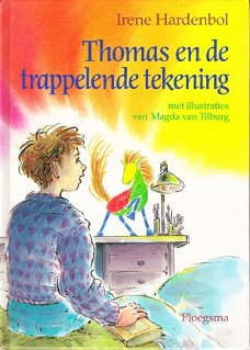 THOMAS EN DE TRAPPELENDE TEKENING - Irene Hardenbol