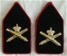 Kraagspiegels / Emblemen DT, Korps Veldartillerie, Koninklijke Landmacht.(Nr.1) - 1 - Thumbnail