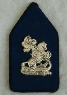 Kraagspiegel / Embleem DT, Regiment Huzaren, Huzaren van Boreel, Koninklijke Landmacht.(Nr.2)