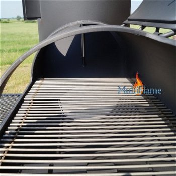 Premium Oklahoma Country Smoker 21 inch 8 mm top kwaliteit! - 7