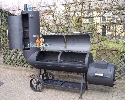 Premium Oklahoma Country Smoker 18 inch 8 mm top kwaliteit! - 3