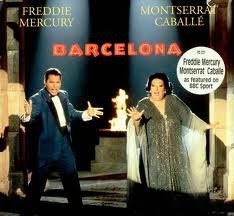 Freddie Mercury & Montserrat Caballe - Barcelona 4 Track CDSingle - 1
