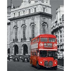 London - Red Bus prints bij Stichting Superwens!