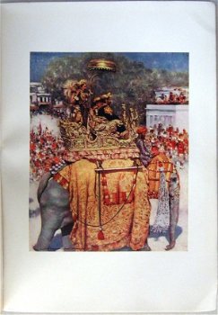 The Durbar 1903 Mortimer Menpes - Gesigneerd India - 3