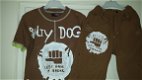 Salty Dog zomer set bruine broek en shirt maat 104/110 - 3 - Thumbnail