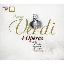 Giuseppe Verdi - 4 Opera's ( 9 CDBox) (Nieuw/Gesealed) - 1