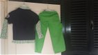 Pointer groen blauwe zomer set broek en poloshirt maat 116 - 2 - Thumbnail