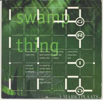 The Grid - Swamp Thing 4 Track CDSingle - 1