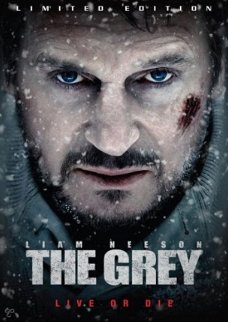 The Grey met oa  Liam Neeson (Nieuw/Gesealed) in Steel Can