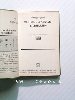 [1969] Transistoren vergelijkingstabellen, De Muiderkring #2 - 2
