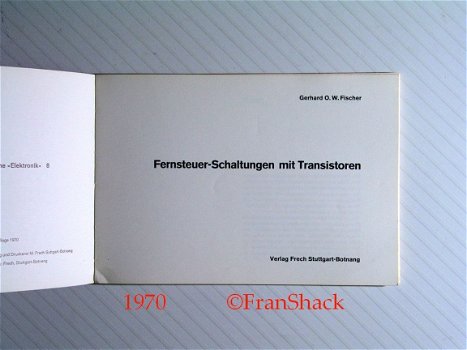 [1970] Fernsteuer-Schaltungen mit Transistoren, Fischer, Topp - 2