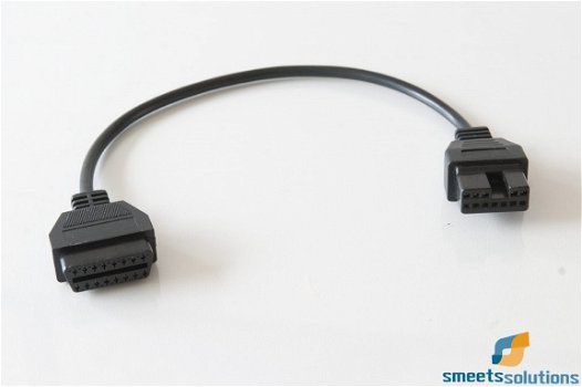 Verloopkabel van OBD1 naar OBD2 voor Hyundai en Mitsubishi - 1