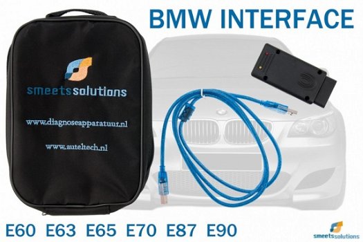 BMW OBD interface is voor E60, E63, E65, E70, E87 en E90 - 1