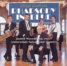 Amsterdam Saxophone Quartet; Daniël Wayenberg  -  Rhapsody in Blue  (CD)