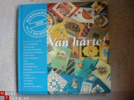 Hobbyboek Van Harte wenskaarten voor alle gelegenheden - 1