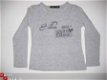 grijs shirt van luckystar in maat 134/140 AFGEPRIJSD - 1 - Thumbnail