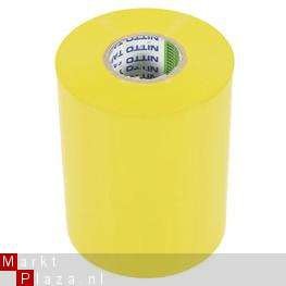 20mtr isolatietape geel 10cm breed - 1