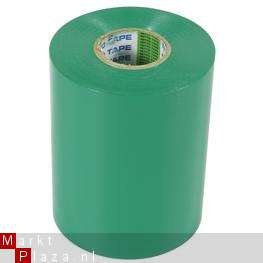 20mtr isolatietape groen 10cm breed - 1