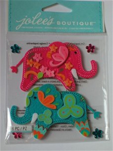 jolee's boutique stitched elephants