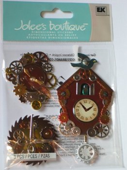 Jolee's boutique steampunk coo coo clock - 1