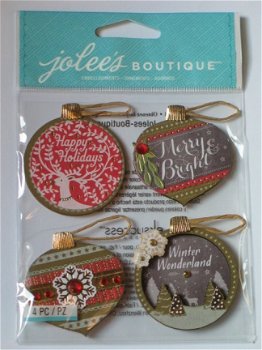 Jolee's boutique wood ornaments - 1