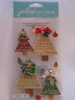 Jolee's boutique XL armyholiday word trees - 1