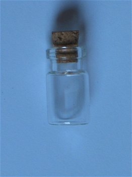 Glass bottle with cork 6 - 1