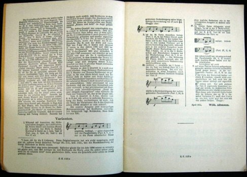 Beethoven Strijkkw Nr.6 in Bes groot, opus 18/6,ca.1911,gst - 3