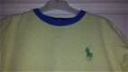Polo Ralph Lauren licht geel zomer shirt maat 116 - 2 - Thumbnail