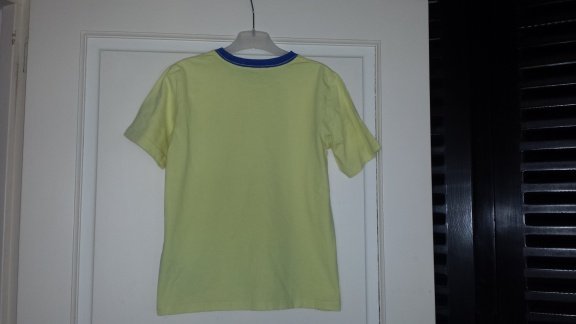 Polo Ralph Lauren licht geel zomer shirt maat 116 - 4