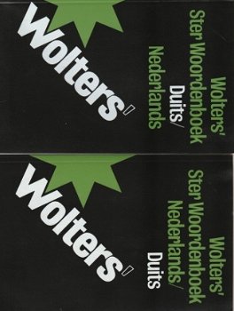 Wolters'Sterwoordenboek Nederlands- Duits en Duits - Nederlands - 1